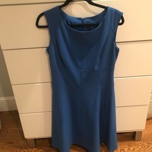 Blue work dress dress